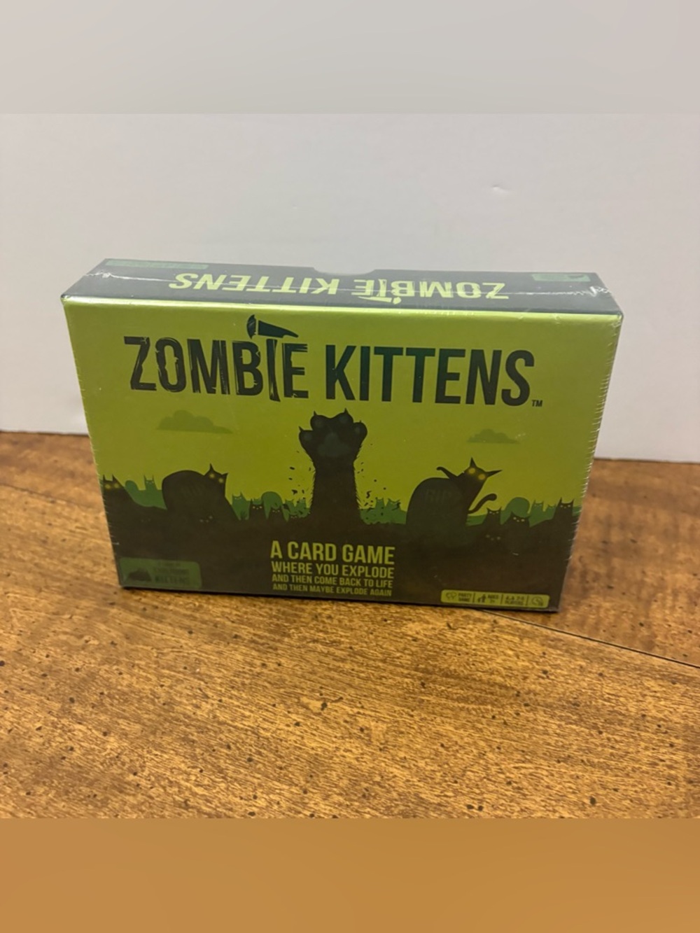 Zombie Kittens Card Game by Exploding Kittens - Factory Sealed